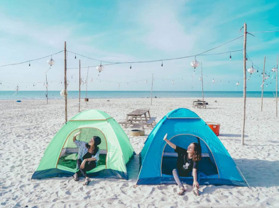 Vui chơi - Cắm trại trên biển